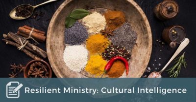 Resilient Ministry_ Cultural Intelligence