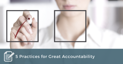 3. 5 practices accountability