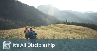 16. It's all discipleship