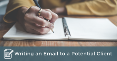 Writing an Email to a Potential Client