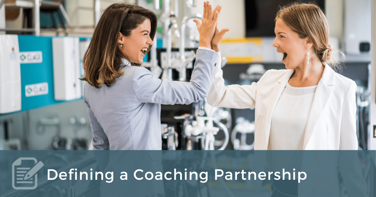 Defining a Coaching Partnership