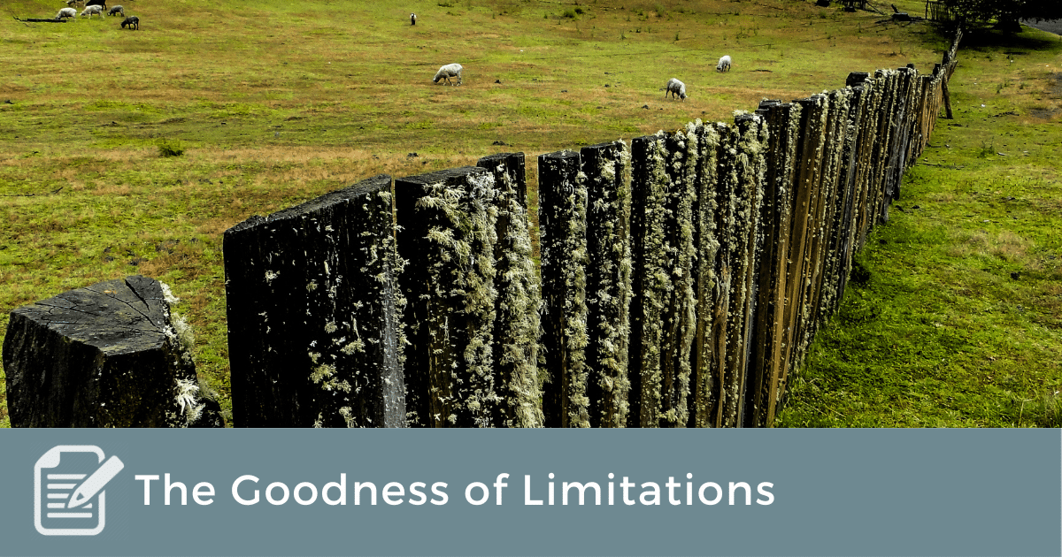 The Goodness of Limitations   (1)