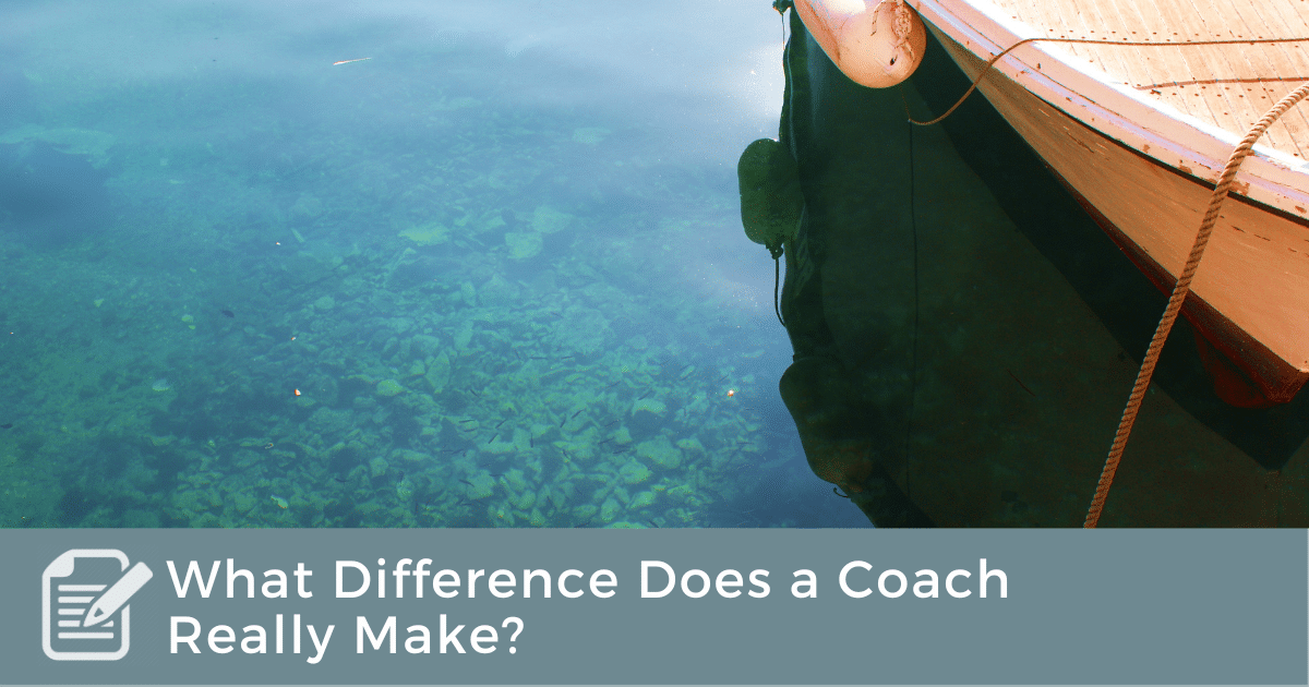 What Difference Does a Coach Really Make 