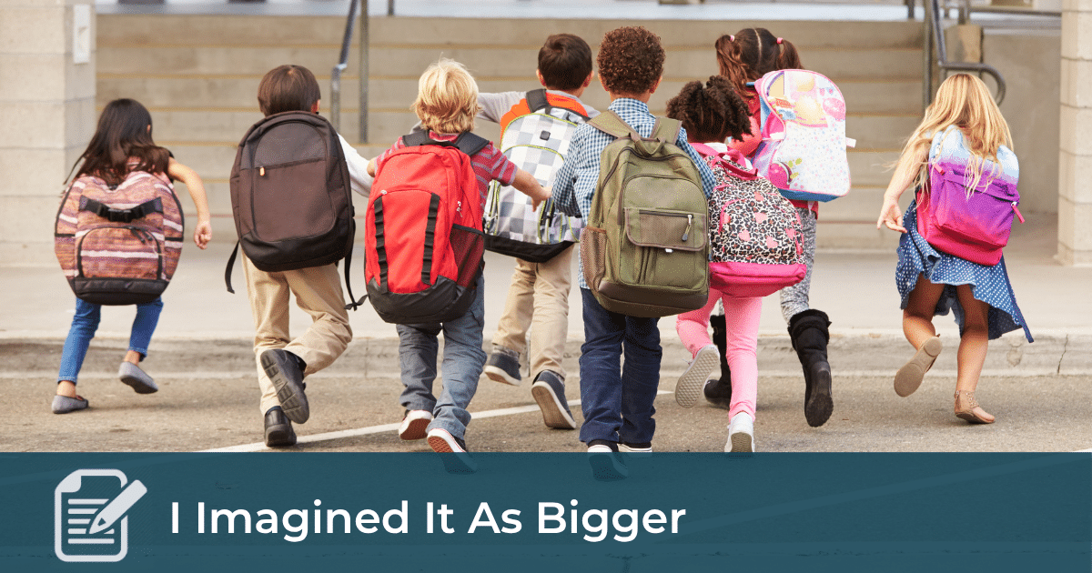 Blog post 10.2.26 Imagined it as bigger